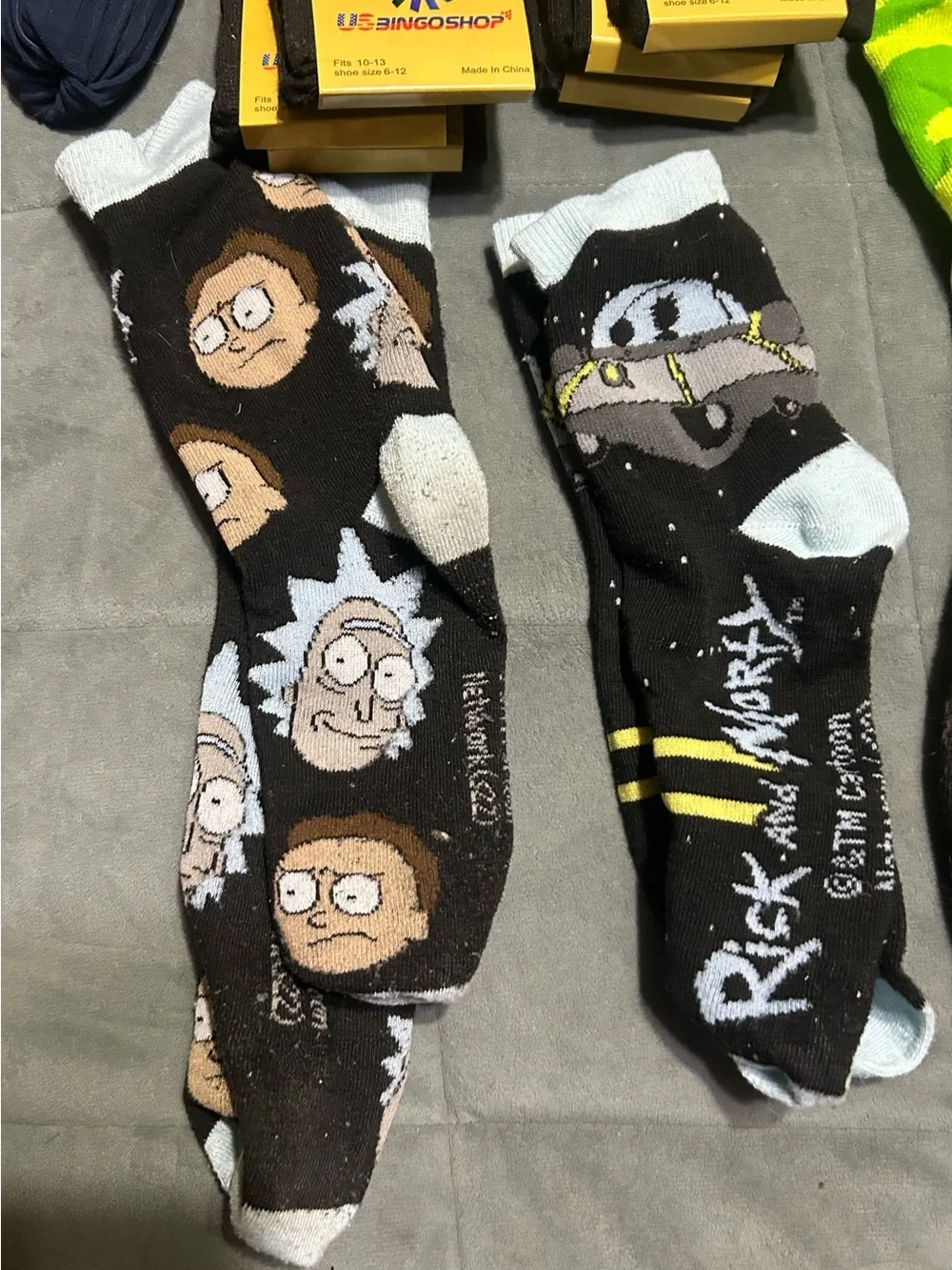 Men's Crew Socks - 27 Pairs - Rick & Morty, Coors Light, Voodoo Ranger, & More!